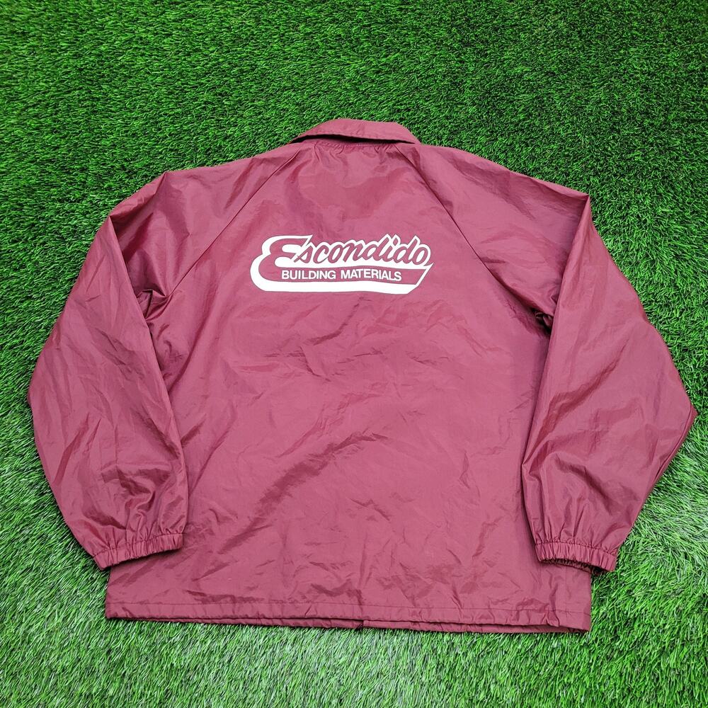 Vintage Escondido Coach Jacket Large 24x27 Building Materials
